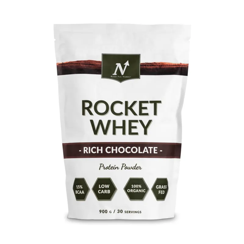 Rocket Whey Rich Chocolate 900 g Nyttoteket