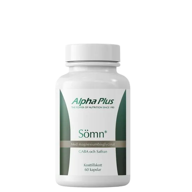 Sömn 60 kapslar Alpha Plus