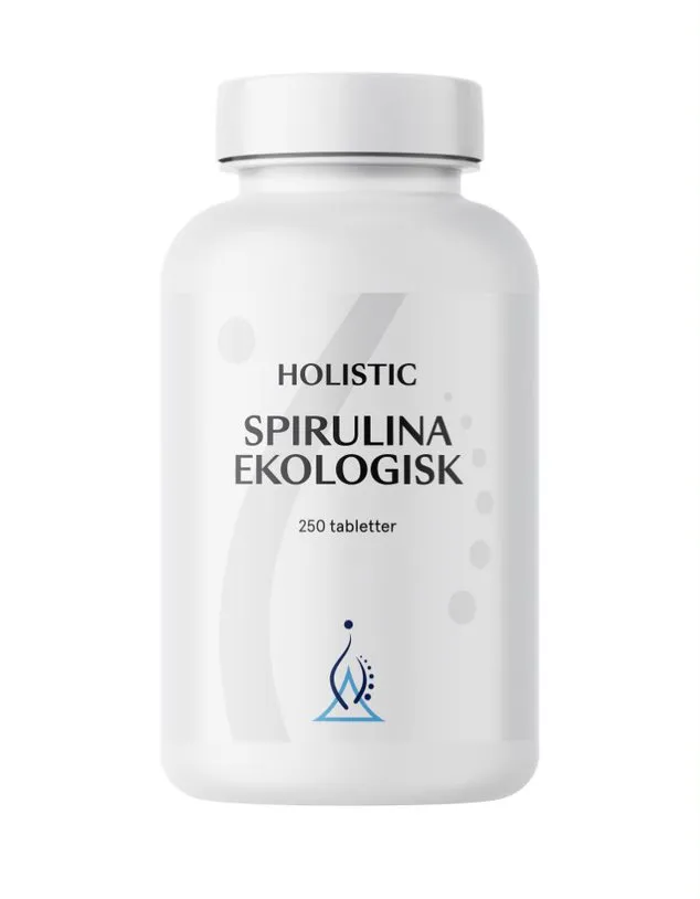Spirulina Tabletter EKO 250 tabletter Holistic