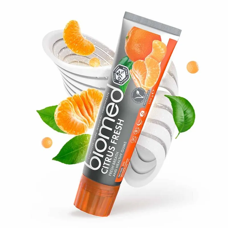 Tandkräm Citrus Fresh 100 gram Biomed