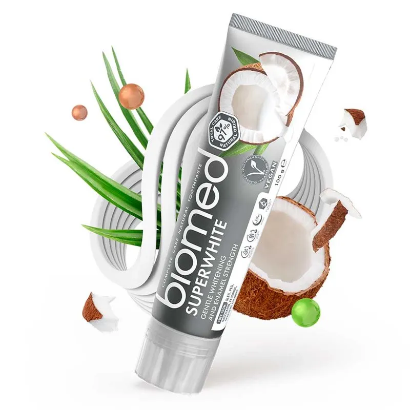 Tandkräm Superwhite 100 gram Biomed