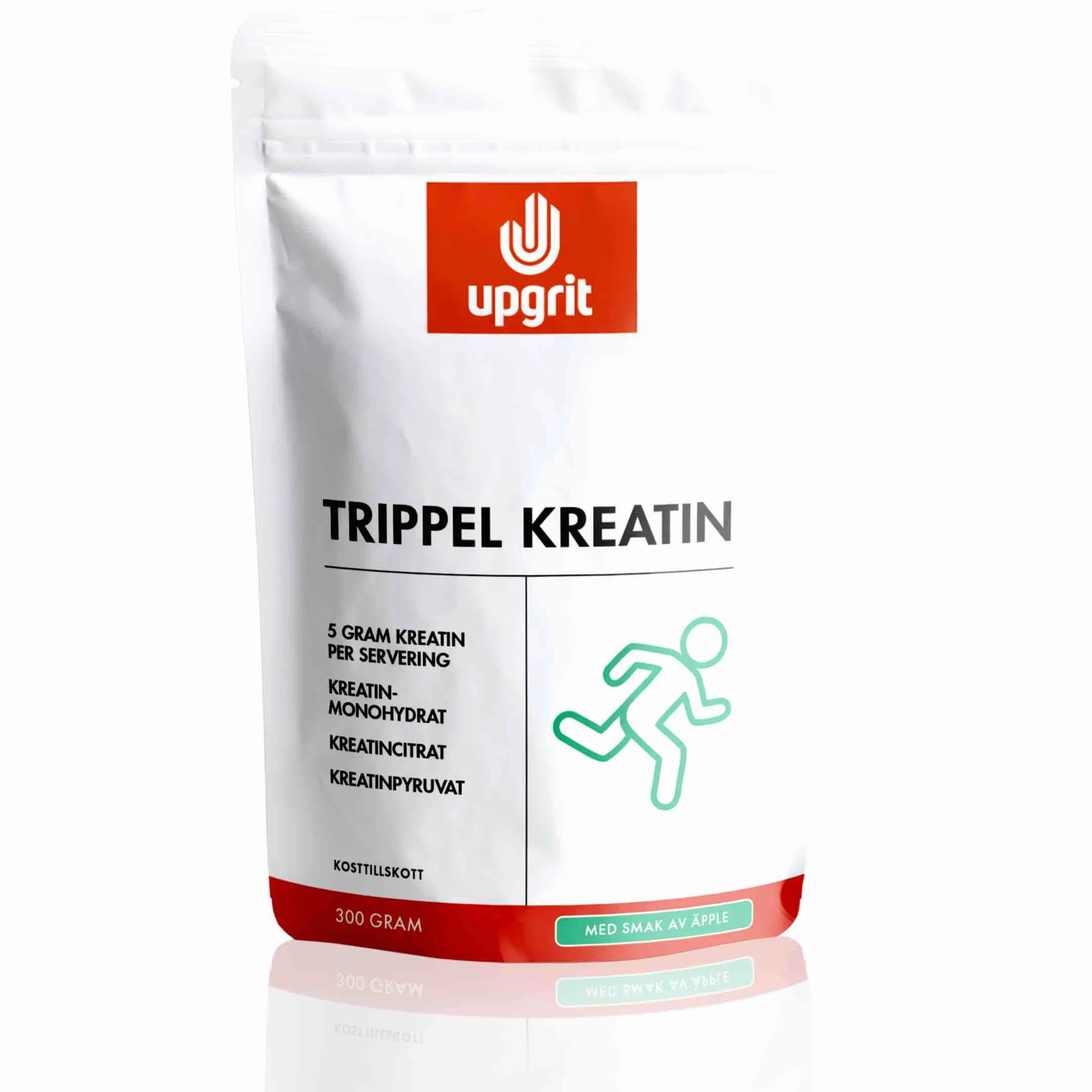 Trippel Kreatin Äpple 300 gram Upgrit