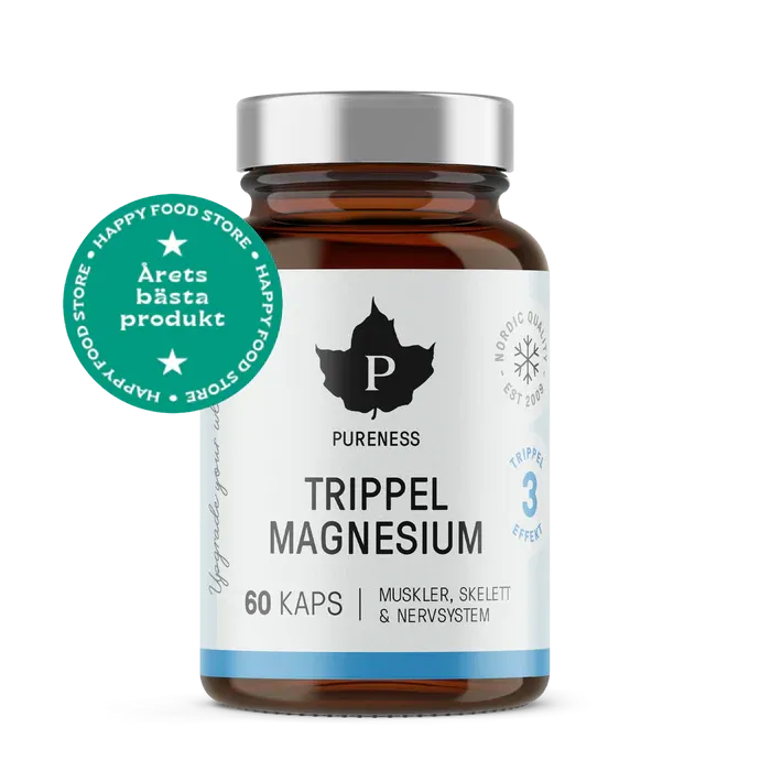 Trippel Magnesium Pureness - 120 kapslar