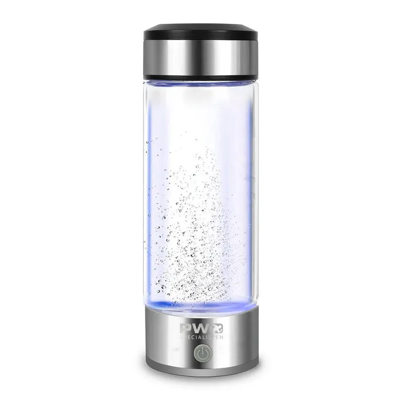 Vätevattenflaska 420ml Silver PWO Specialisten