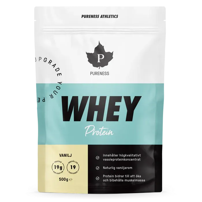 Whey Protein Vanilj 500 g Pureness