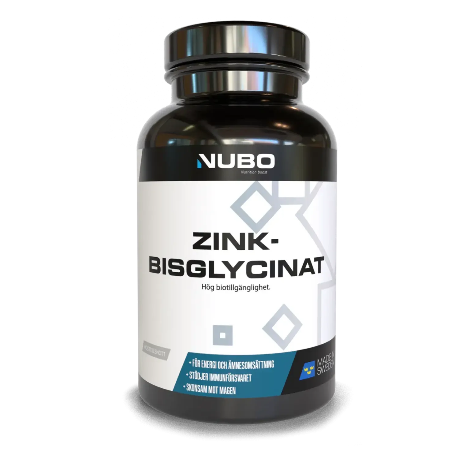 Zinkbisglycinat 120 kapslar Nubo