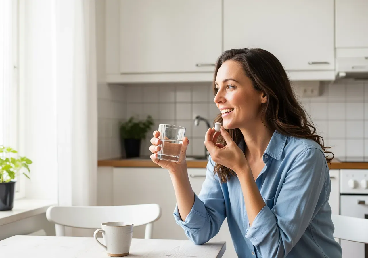 Kvällsrutin med magnesium och chlorella